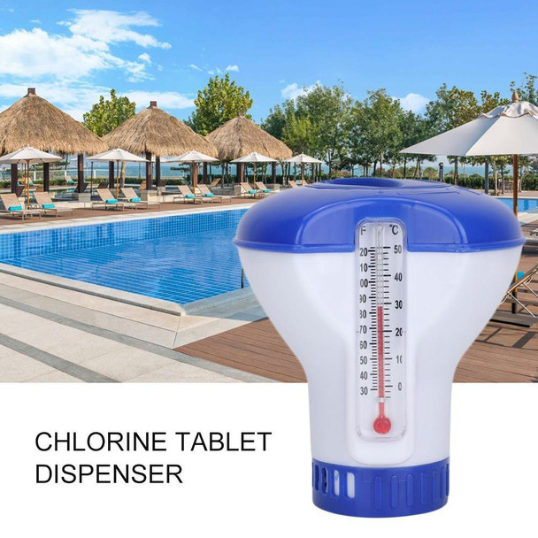 5 Inch Pool Thermometer Floating Water Pill Impetuous Pool Disinfection Automatic Pool Accessories