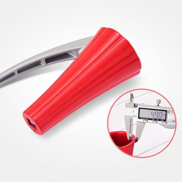 Zinc Alloy Funnel Shape Nut Nutcracker Sheller Walnut Opener Cutter Clamp Plier Kitchen Tools gadgets(Red)