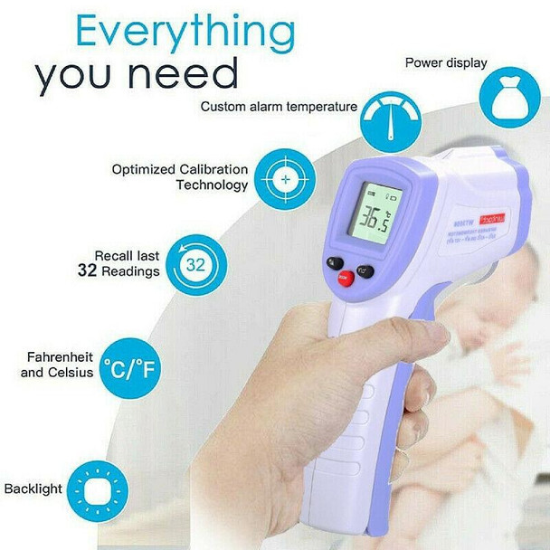 WT3656 Non-contact Forehead Body Infrared Thermometer
