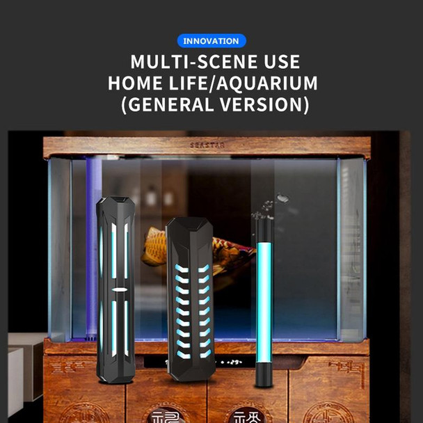 ZHIYANG Aquarium Lamp, Style: ZY-UVC107-7W(Timing US Plug)