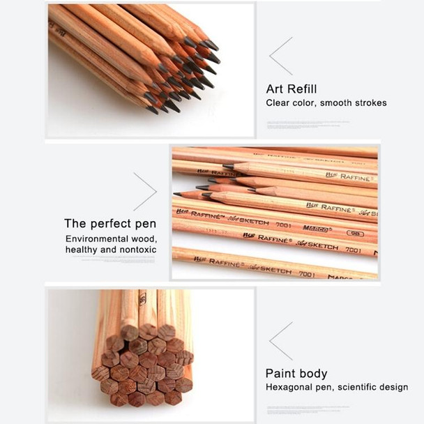 10 PCS Drawing Writing Sketch Wooden Pencil Pre-sharpened HB Art Graphite Pencils