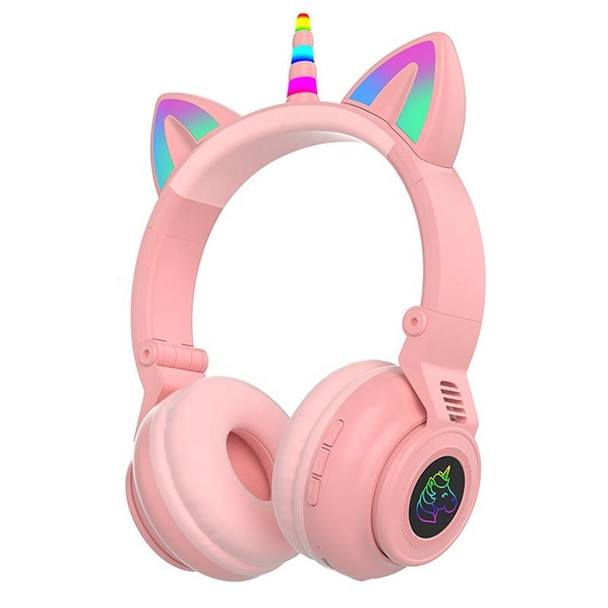 Wireless RGB Unicorn Character Earphones