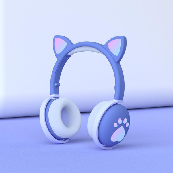 Wireless RGB Cat Headphones With Microphone