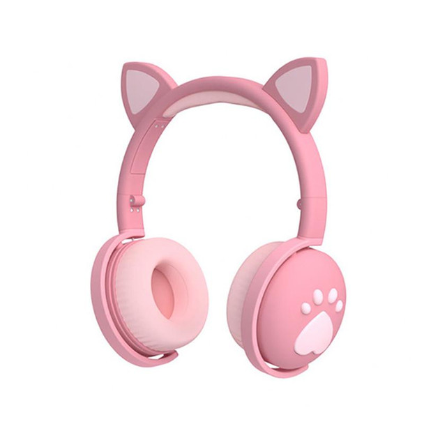 Wireless RGB Cat Headphones With Microphone