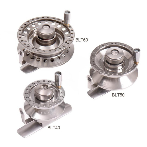 LEO 27758 Side Foot Front Reel With Guide Ring Ice Fishing Reel, Specification: BLT-40 Right Hand