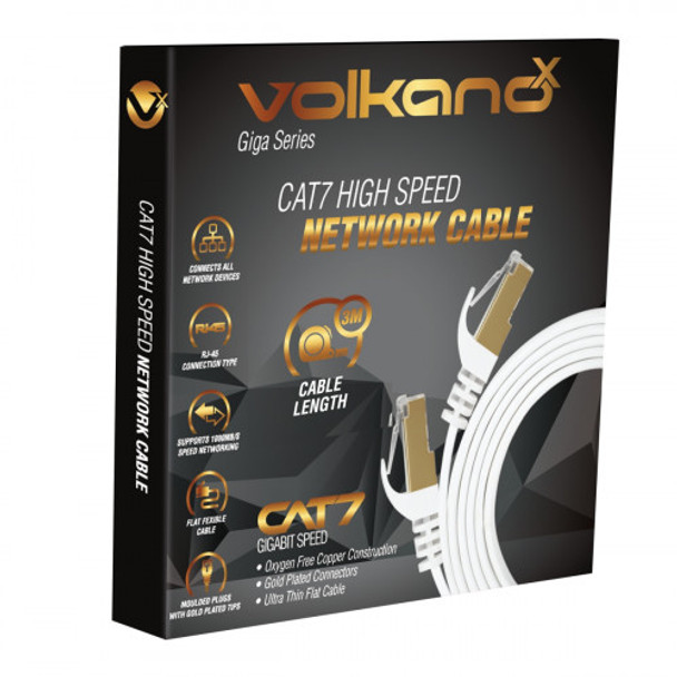 VolkanoX Giga Series Cat 7 Ethernet Cable