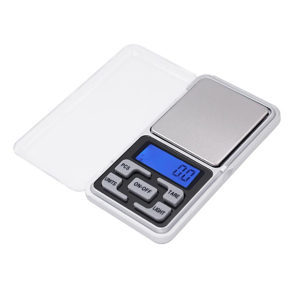 MH-100 500g x 0.1g High Accuracy Digital Electronic Portable Mini Pocket Scale Mobile Phone Weighing Scale Balance Device with 1.6 inch LCD Screen