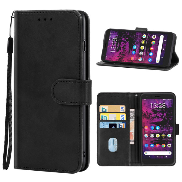 Leather Phone Case - CAT S62 Pro(Black)