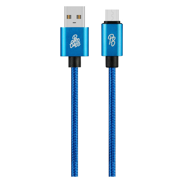 Pro Bass Braided Series Micro USB Cable 1.5m