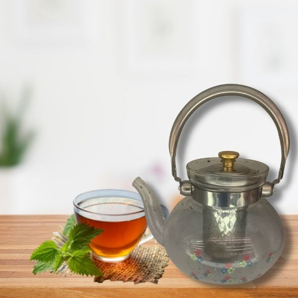 Elegant Glass Teapot with Infuser
