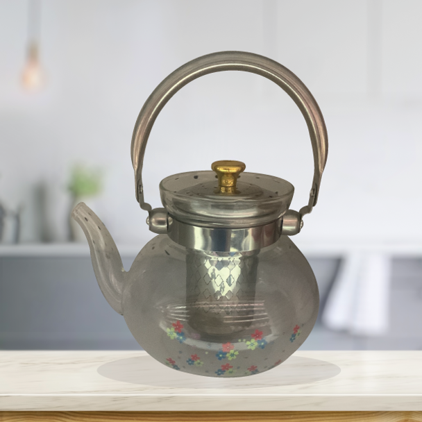 Elegant Glass Teapot with Infuser