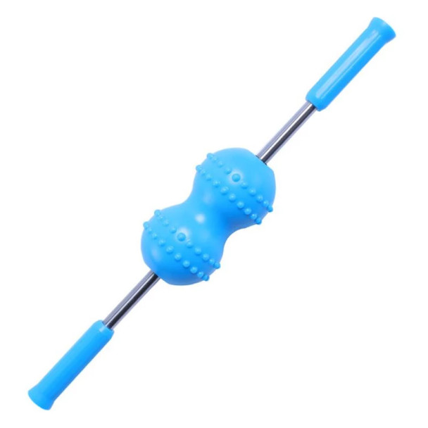 Silica Gel Handheld Double Ball Massager