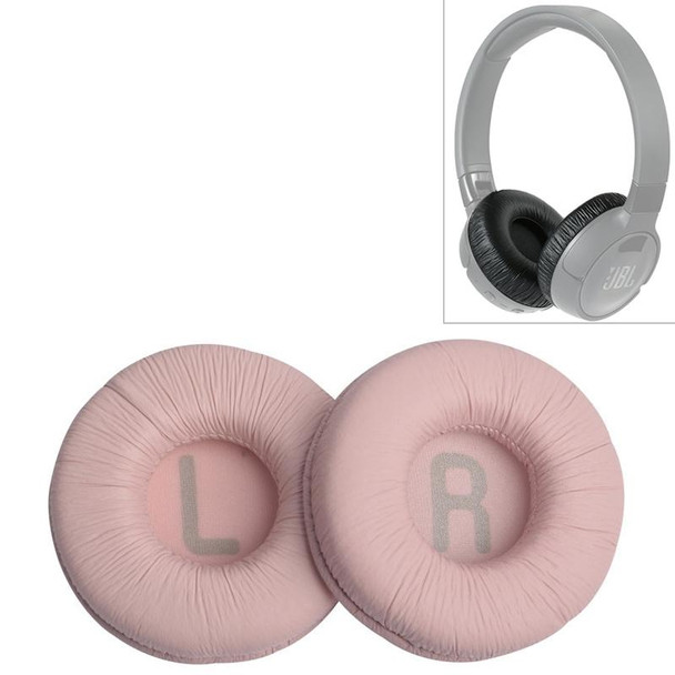 2 PCS - JBL Tune 600BTNC / T500BT / T450BT Earphone Cushion Cover Earmuffs Replacement Earpads with Mesh(Pink)