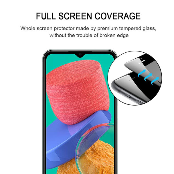 Full Glue Screen Tempered Glass Film - Samsung Galaxy M33 / M23 / F23 / A13 / M13 / F13 / Jump2 / M13 4G
