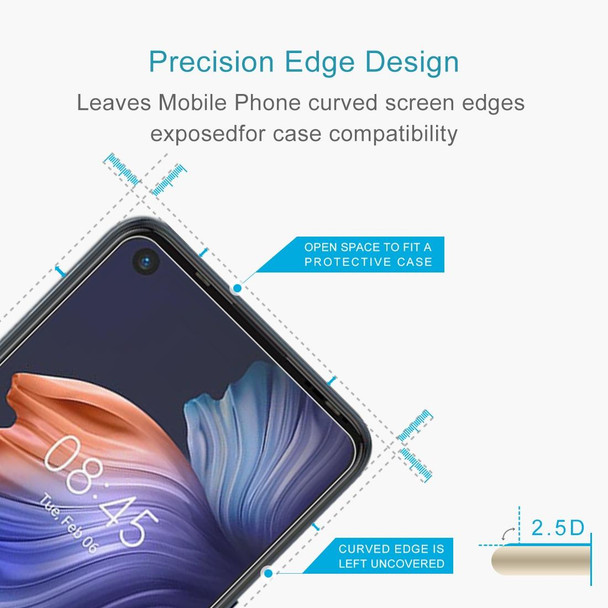 0.26mm 9H 2.5D Tempered Glass Film - Tecno Camon 17