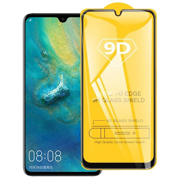 9D Full Glue Full Screen Tempered Glass Film - Huawei P30