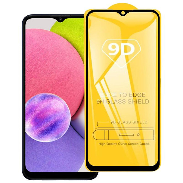 Samsung Galaxy A03s 9D Full Glue Full Screen Tempered Glass Film