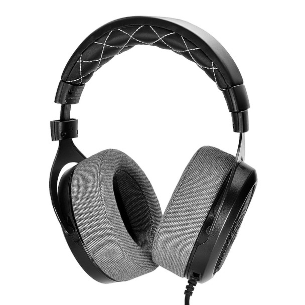 1Pair Earmuffs Earpads  for CORSAIR HS50 Pro HS60 Pro HS70 Pro(Grey Linen Thickened)