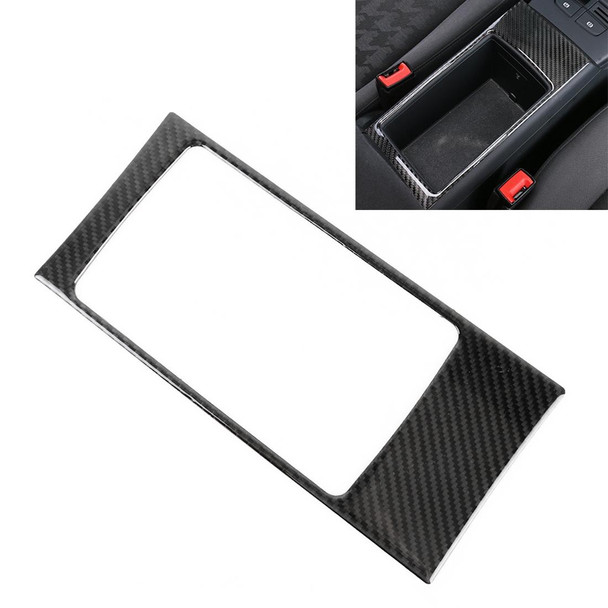 Car Carbon Fiber Storage Box Decorative Panel for Audi A3