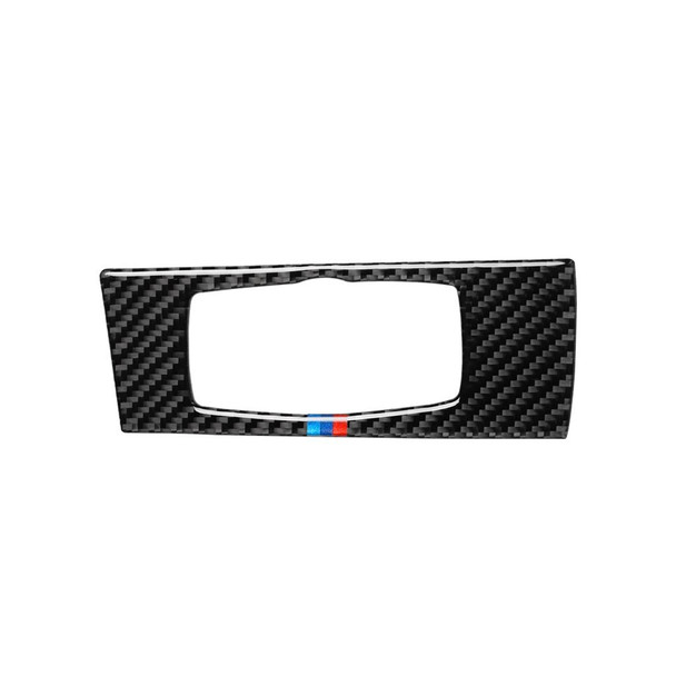 Car Carbon Fiber Tricolor Headlight Decorative Sticker for BMW E70 X5 / E71 X6 2008-2013, Left Drive