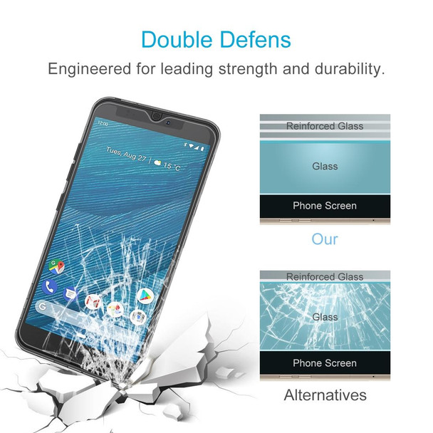 Fairphone 3 10 PCS 0.26mm 9H 2.5D Tempered Glass Film