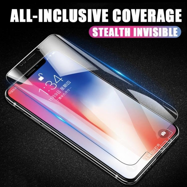 0.1mm 2.5D Full Cover Anti-spy Screen Protector Explosion-proof Hydrogel Film - iPhone 12 Pro