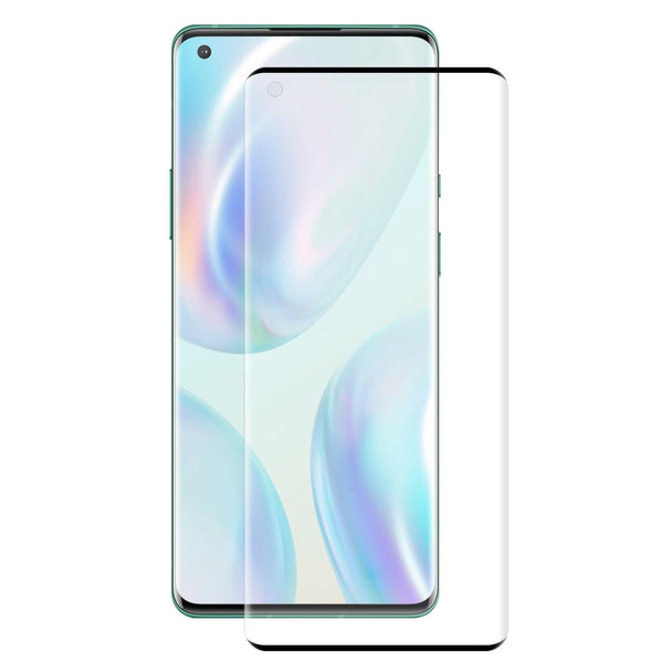 OnePlus 8 ENKAY Hat-Prince 0.26mm 9H 3D Explosion-proof Full Screen Curved Heat Bending Tempered Glass Film