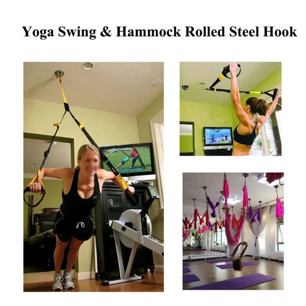 Wall /Ceiling Mount Bracket Anchor Hanging Bracket Hook Yoga Hammock Swing Chair Hook