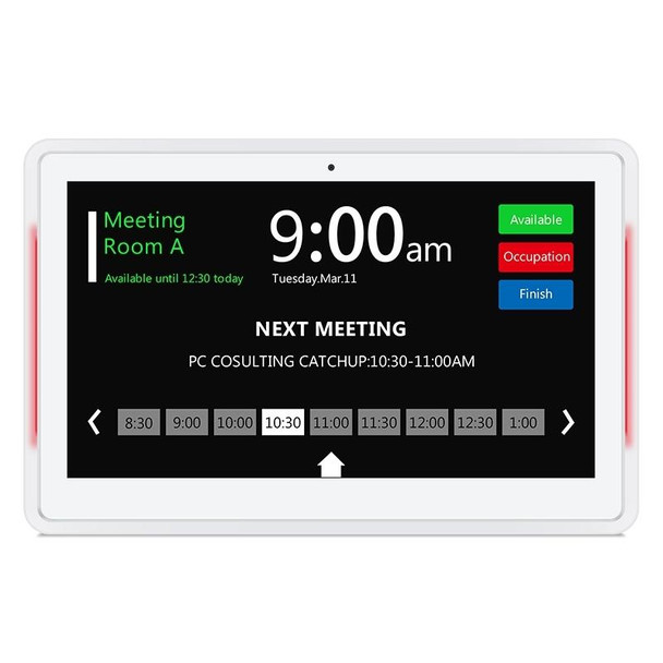 Hongsamde HSD1332T Commercial Tablet PC, 13.3 inch, 2GB+16GB, Android 8.1 RK3288 Quad Core Cortex A17 Up to 1.8GHz, Support Bluetooth & WiFi & Ethernet & OTG with LED Indicator Light(White)