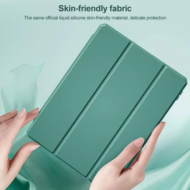 Mutural Pinyue Series Smart Leather Tablet Case - iPad 10.2 2021 / 2020 / 2019(Green)
