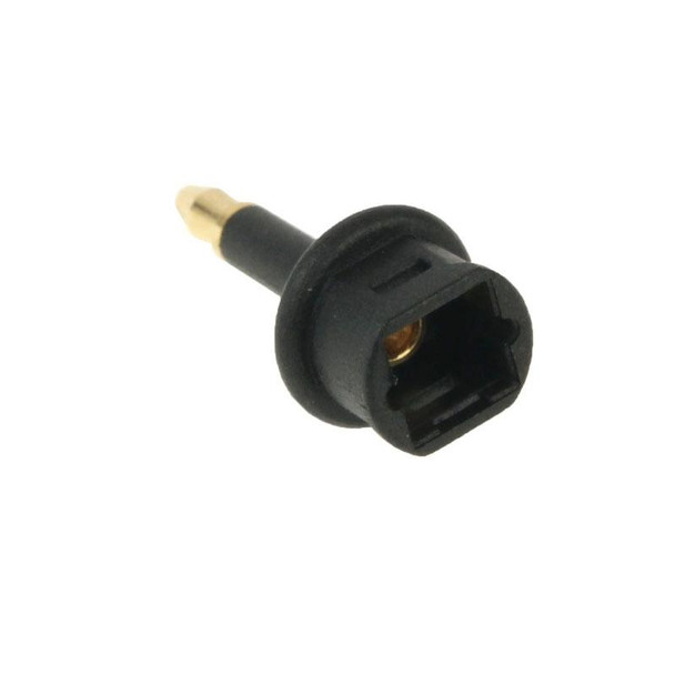 Gold Plated Square to Round 3.5mm Optical Fiber Adapter