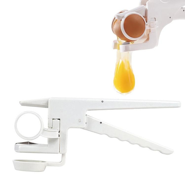 Ez Cracker / Egg Cracker / Egg Separator(White)