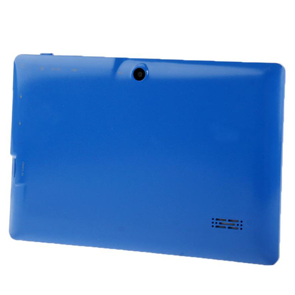 7.0 inch Tablet PC, 512MB+4GB, Android 4.2.2, 360 Degrees Menu Rotation, Allwinner A33 Quad-core, Bluetooth, WiFi(Blue)