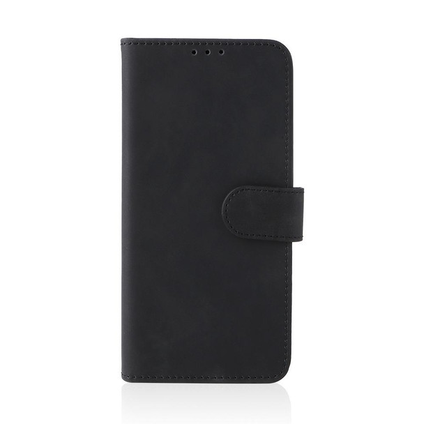 Samsung Galaxy A03 166mm Skin Feel Magnetic Flip Leather Phone Case(Black)