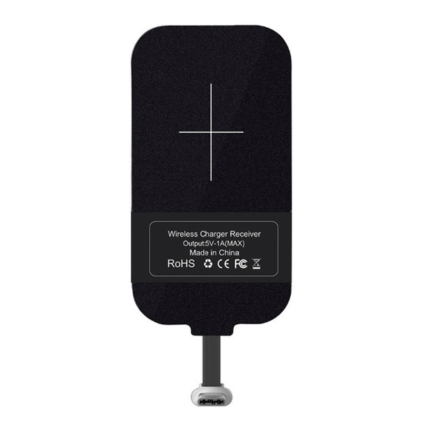 NILLKIN Magic Tag QI Standard Wireless Charging Receiver with USB-C / Type-C Port(Black)