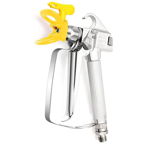 High Pressure Airless Sprayer Spray Gun & Nozzle Holder & Nozzle  Set , Paint Sprayer Sprayer Accessories (Yellow)