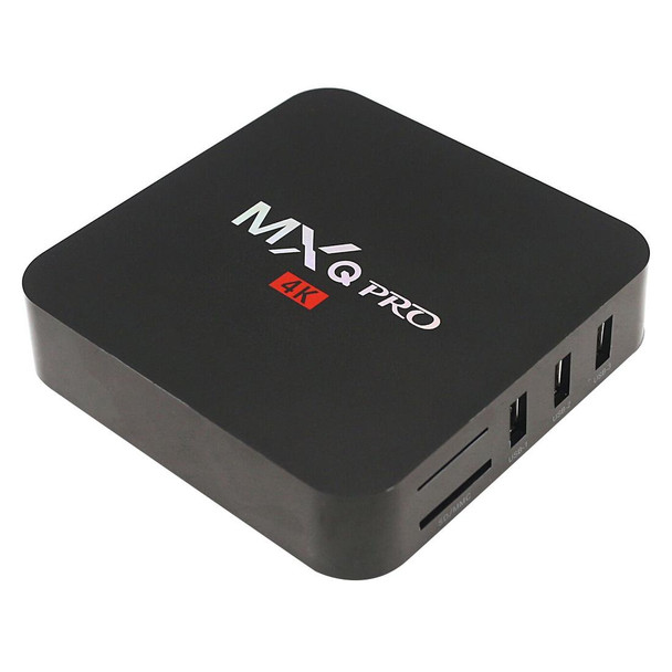MXQ PROi 1080P 4K HD Smart TV BOX with Remote Controller, Android 7.1 S905W Quad Core Cortex-A53 Up to 2GHz, RAM: 2GB, ROM: 16GB, Support WiFi
