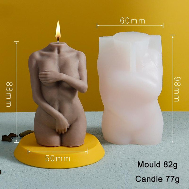 DIY Handmade Scented Candle Body Silicone Mold(Shylore Girl)