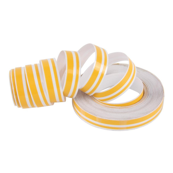 12mm  9.8m Car Self Adhesive Decorative Stripe Tape Line(Yellow)