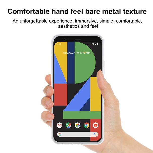 TPU Phone Case - Google Pixel 4(Transparent White)