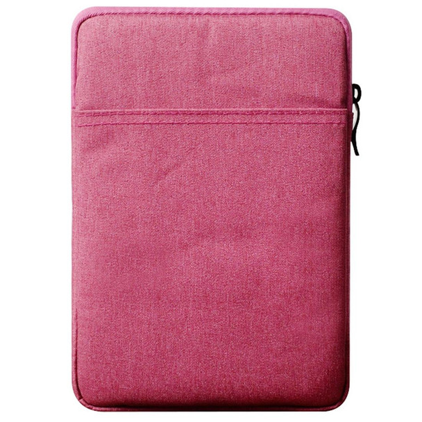 iPad 10.2 / 9.7 inch Universal Shockproof and Drop-resistant Tablet Storage Bag(Rose Red)