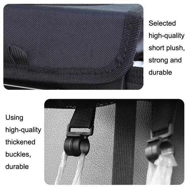 SN720 Car Multifunctional Trash Can Hanging Foldable Storage Bag, Style: Trash Can