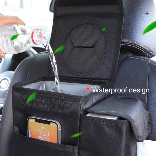 SN720 Car Multifunctional Trash Can Hanging Foldable Storage Bag, Style: Trash Can