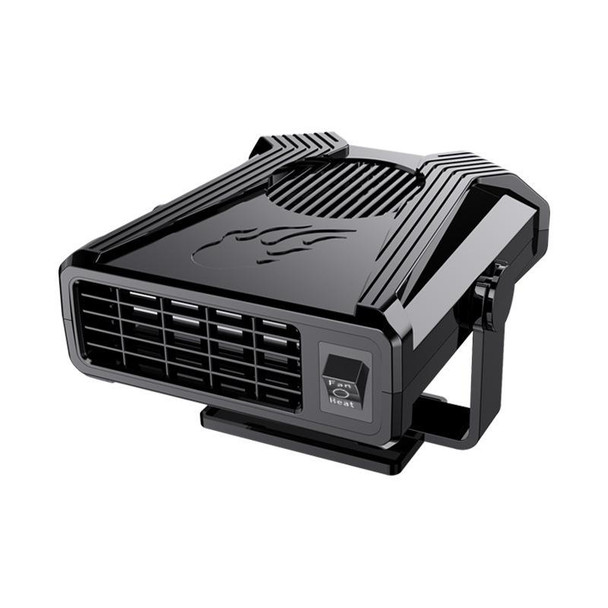 12V Car Heater Fan Defrost Defogger(Black)