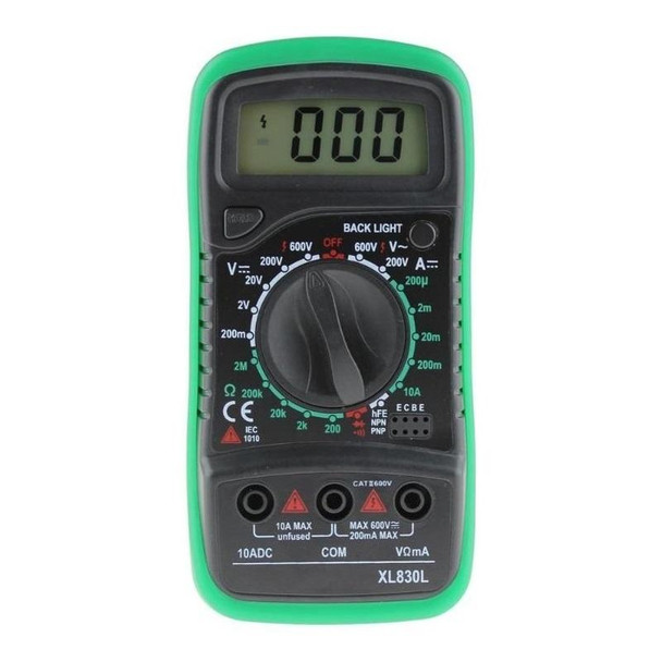 ANENG XL830L Multi-Function Digital Display High-Precision Digital Multimeter, Specification: Standard+10A Extra Tip Pen(Green)