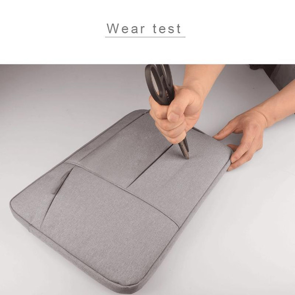 Universal Multiple Pockets Wearable Oxford Cloth Soft Portable Simple Business Laptop Tablet Bag, - 15.6 inch and Below Macbook, Samsung, Lenovo, Sony, DELL Alienware, CHUWI, ASUS, HP (Grey)