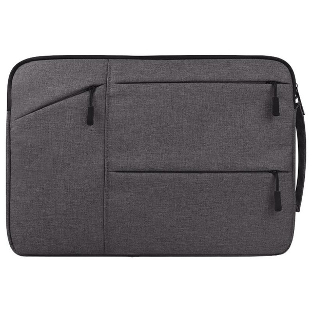 Universal Multiple Pockets Wearable Oxford Cloth Soft Portable Simple Business Laptop Tablet Bag, - 14 inch and Below Macbook, Samsung, Lenovo, Sony, DELL Alienware, CHUWI, ASUS, HP(Grey)