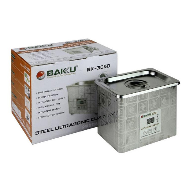 BAKU BK-3050 35W / 50W Adjustable 0.8L LCD Display Ultrasonic Cleaner, AC 110V