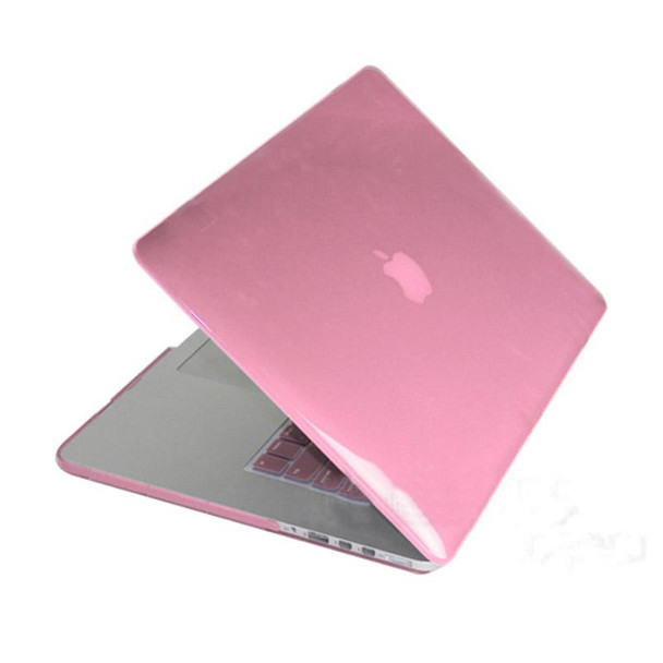 Hard Crystal Protective Case for Macbook Pro Retina 15.4 inch(Pink)