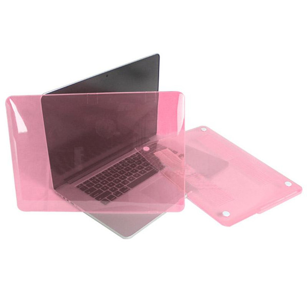 Hard Crystal Protective Case for Macbook Pro Retina 15.4 inch(Pink)